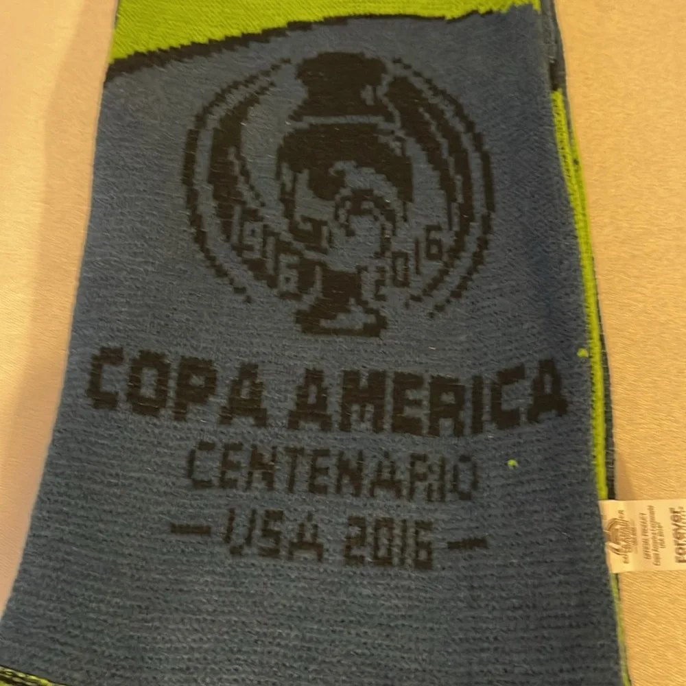 Seattle Forever Copa America Centenario Scarf USA 2016  collectibles Green blue